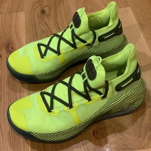 Curry 6, Volt/Neon Green, Size: 9.5